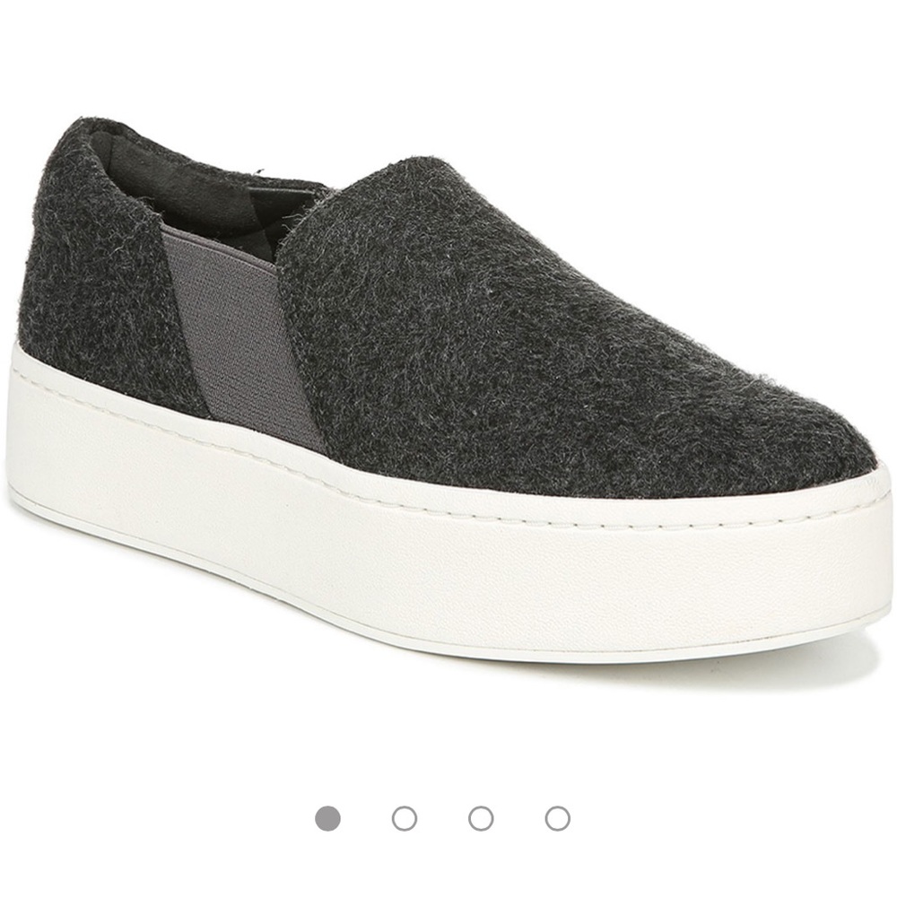 Vince Warren Mohair platform sneakers size 7.5